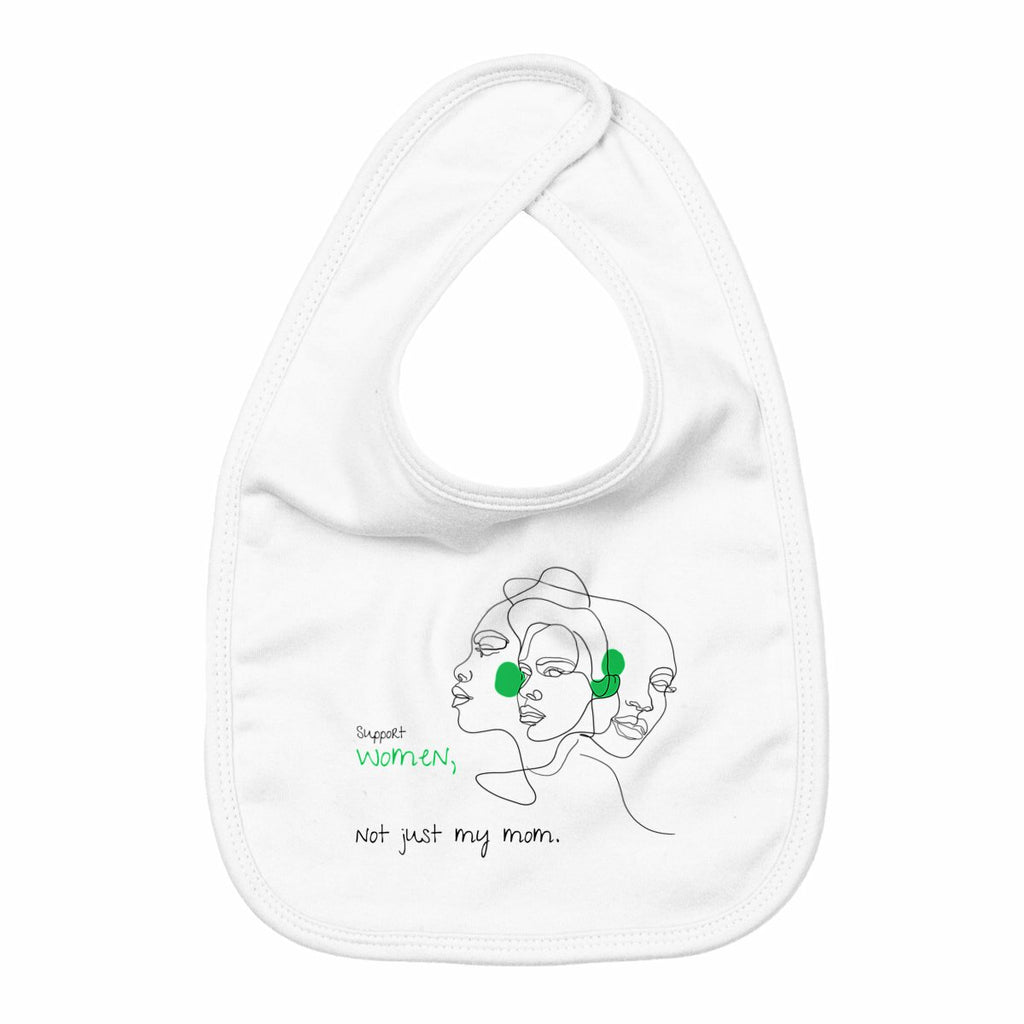 No Shit Shirts - Lätzchen: Support women. Not just my mom - Lätzchen - basic