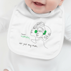 No Shit Shirts - Lätzchen: Support women. Not just my mom - Lätzchen - basic