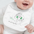 No Shit Shirts - Lätzchen: Support women. Not just my mom - Lätzchen - basic