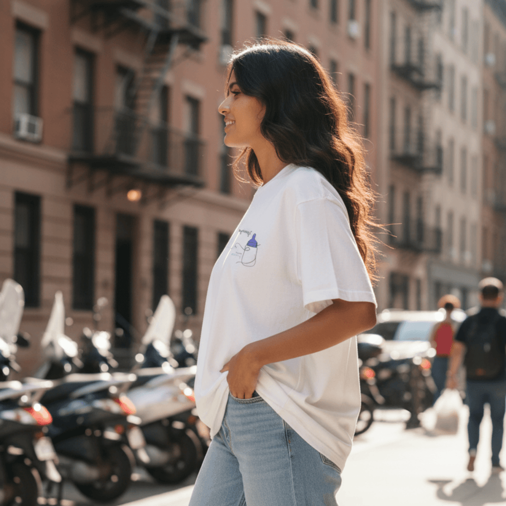 No Shit Shirts - Oversize Shirt: Babysitting? That’s called parenting! - Gender Roles - basic