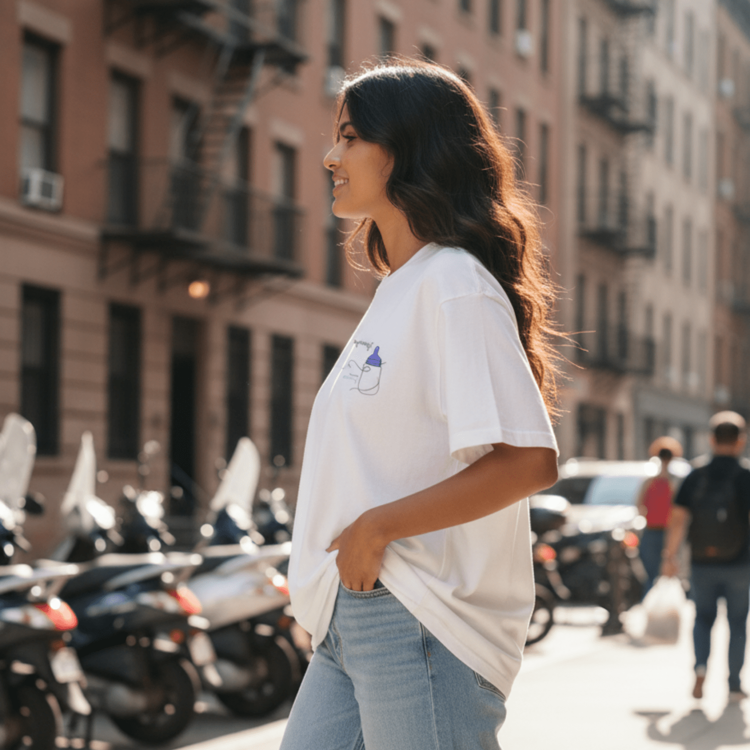 No Shit Shirts - Oversize Shirt: Babysitting? That’s called parenting! - Gender Roles - basic