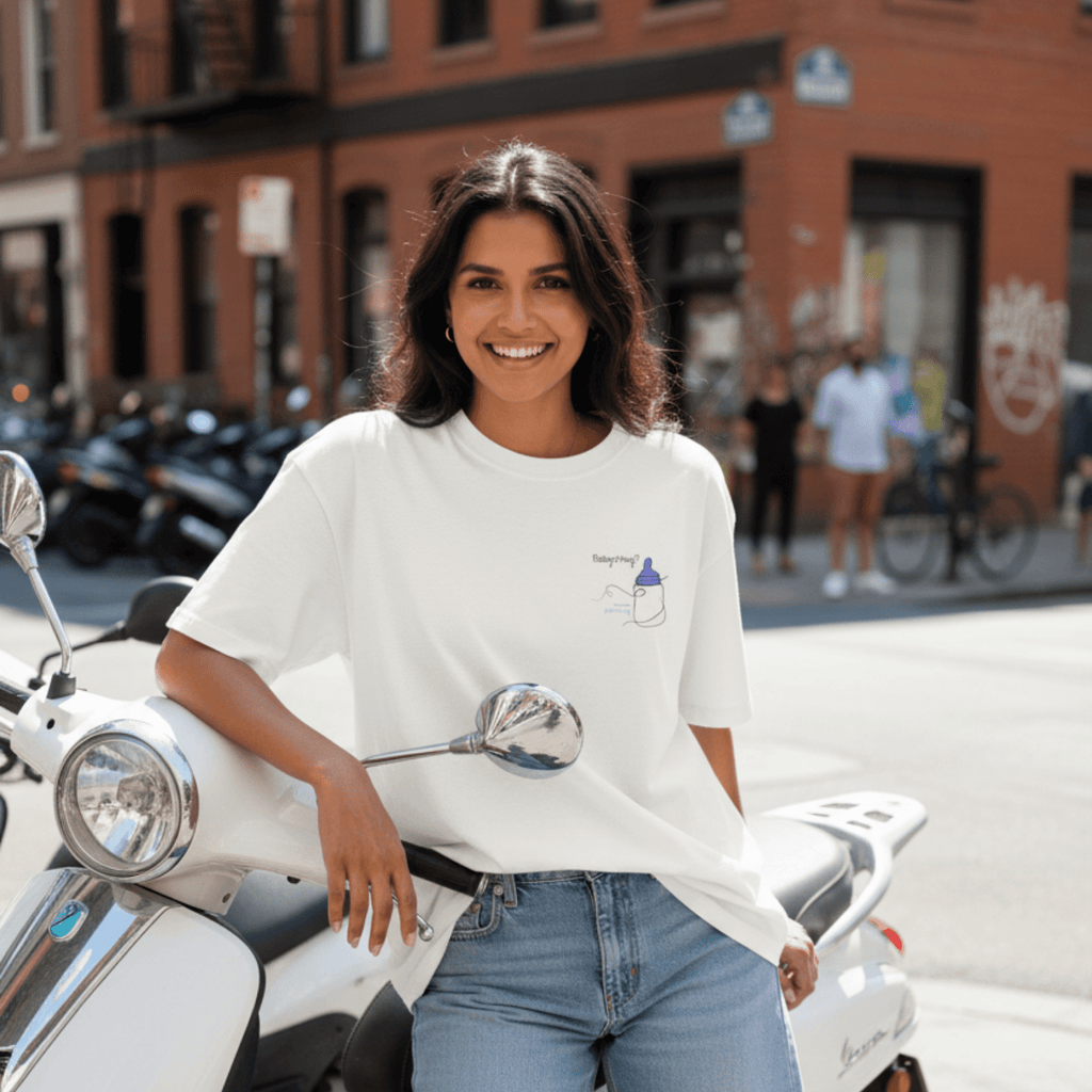 No Shit Shirts - Oversize Shirt: Babysitting? That’s called parenting! - Gender Roles - basic