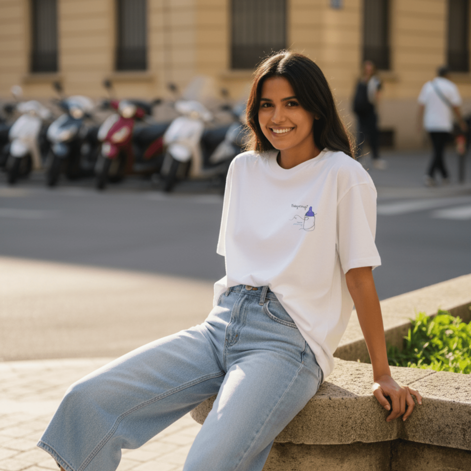 No Shit Shirts - Oversize Shirt: Babysitting? That’s called parenting! - Gender Roles - basic