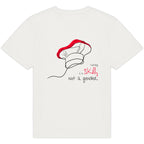 No Shit Shirts - Oversize Shirt (Backprint): Cooking is a skill, not a gender. - Gender Roles - basic