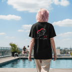 No Shit Shirts - Oversize Shirt (Backprint): Cooking is a skill, not a gender. - Gender Roles - basic