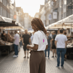 No Shit Shirts - Oversize Shirt (Backprint): Feminist AF - Oversize Shirts - basic