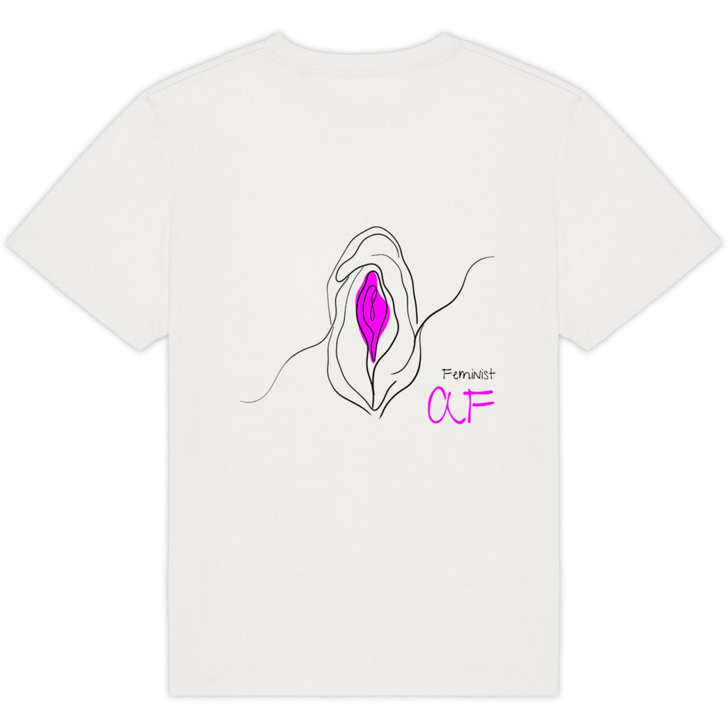 No Shit Shirts - Oversize Shirt (Backprint): Feminist AF - Oversize Shirts - basic