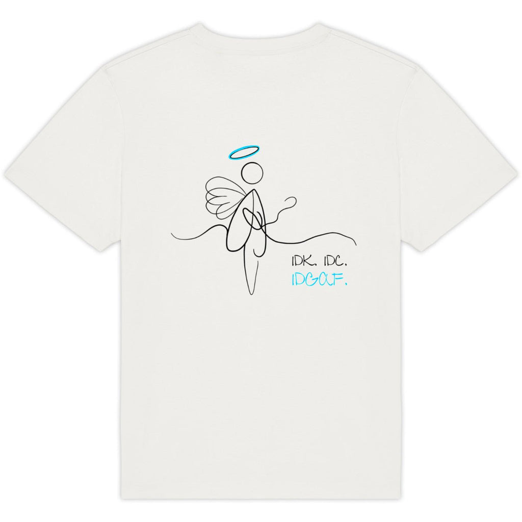 No Shit Shirts - Oversize Shirt (Backprint): IDK. IDC. IDGAF. - Oversize Shirts - basic