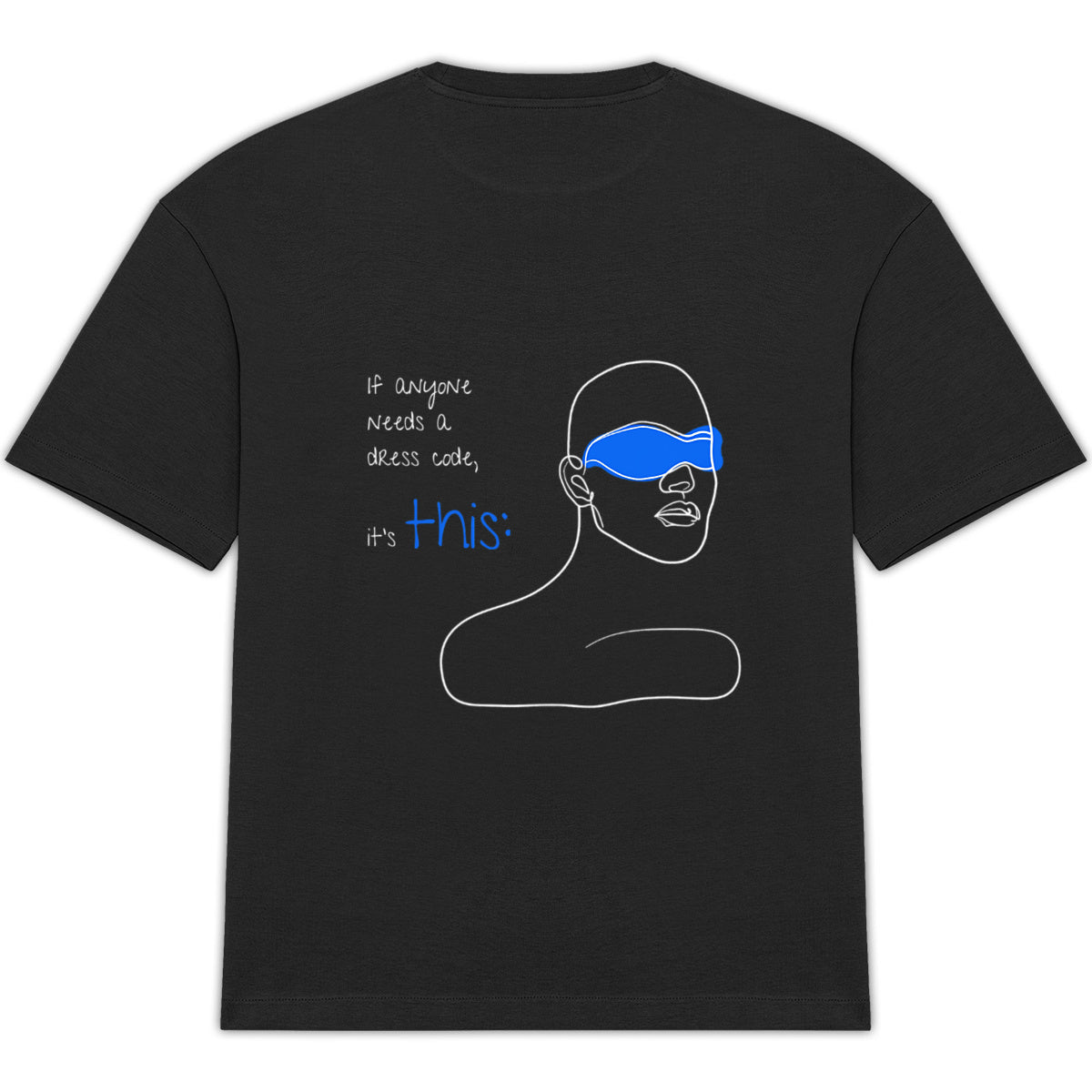 No Shit Shirts - Oversize Shirt (Backprint): If anyone needs a dress code, it’s this: - Mansplaining - basic