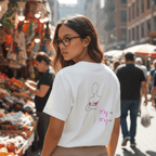 No Shit Shirts - Oversize Shirt (Backprint): My Body, My Rules - Body & Autonomy & Sexism - basic