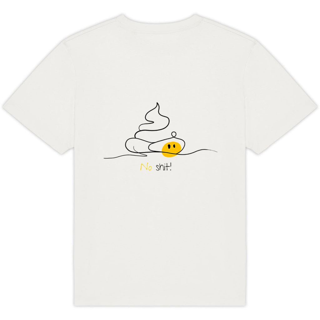 No Shit Shirts - Oversize Shirt (Backprint): No Shit! - Oversize Shirts - basic