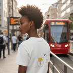 No Shit Shirts - Oversize Shirt (Backprint): Not your honey - Body & Autonomy & Sexism - basic