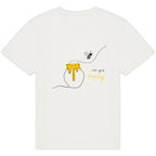 No Shit Shirts - Oversize Shirt (Backprint): Not your honey - Body & Autonomy & Sexism - basic