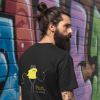 No Shit Shirts - Oversize Shirt (Backprint): Pasta, not patriarchy - Oversize Shirts - basic