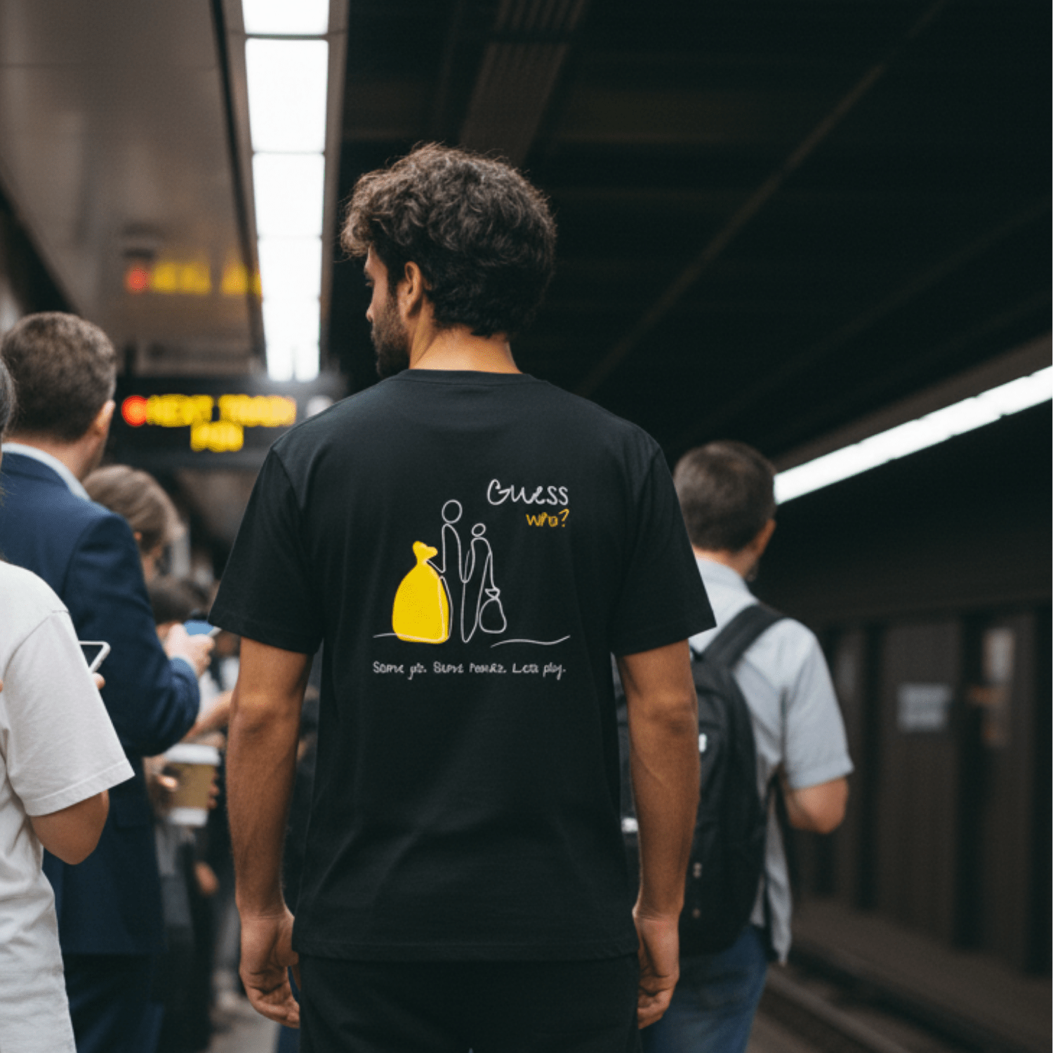 No Shit Shirts - Oversize Shirt (Backprint): Same job. Same hours. Less pay. Guess who? - Equal Pay - basic