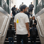 No Shit Shirts - Oversize Shirt (Backprint): Same job. Same hours. Less pay. Guess who? - Equal Pay - basic