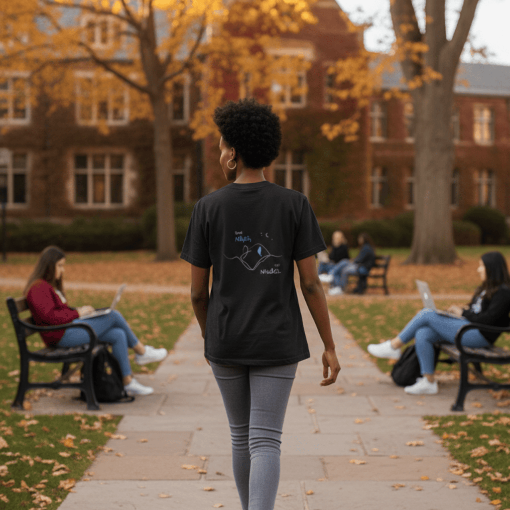 No Shit Shirts - Oversize Shirt (Backprint): Send Naps, Not Nudes - Body & Autonomy & Sexism - basic