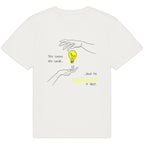 No Shit Shirts - Oversize Shirt (Backprint): She knew she could, but he explained it first. - Mansplaining - basic