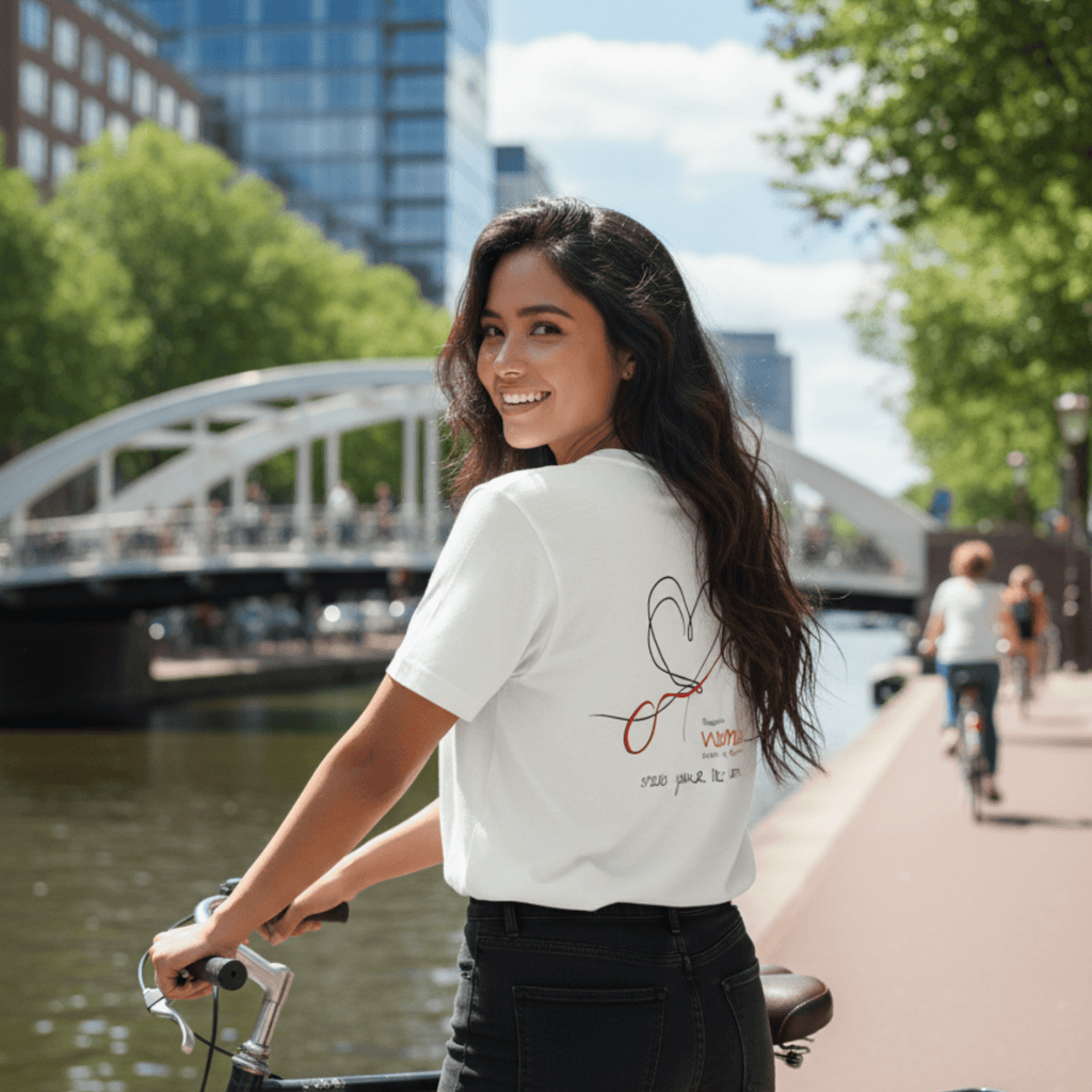 No Shit Shirts - Oversize Shirt (Backprint): Support women, even when they don’t share your last name. - Oversize Shirts - basic