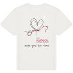 No Shit Shirts - Oversize Shirt (Backprint): Support women, even when they don’t share your last name. - Oversize Shirts - basic