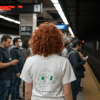 No Shit Shirts - Oversize Shirt (Backprint): Support women. Not just your mom - Oversize Shirts - basic