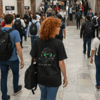 No Shit Shirts - Oversize Shirt (Backprint): Support women. Not just your mom - Oversize Shirts - basic