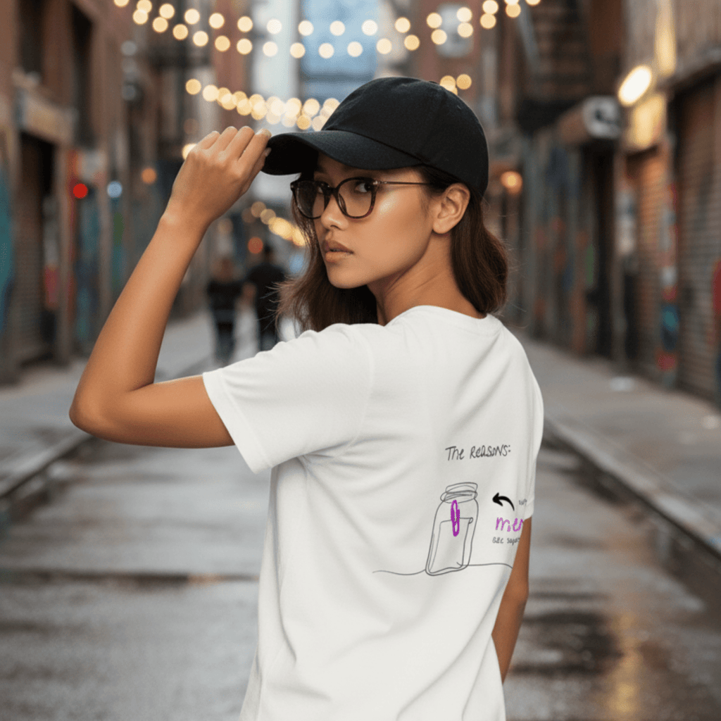 No Shit Shirts - Oversize Shirt (Backprint): The reasons why men are superior: - Gender Roles - basic