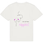 No Shit Shirts - Oversize Shirt (Backprint): We all have nipples! - Body & Autonomy & Sexism - basic