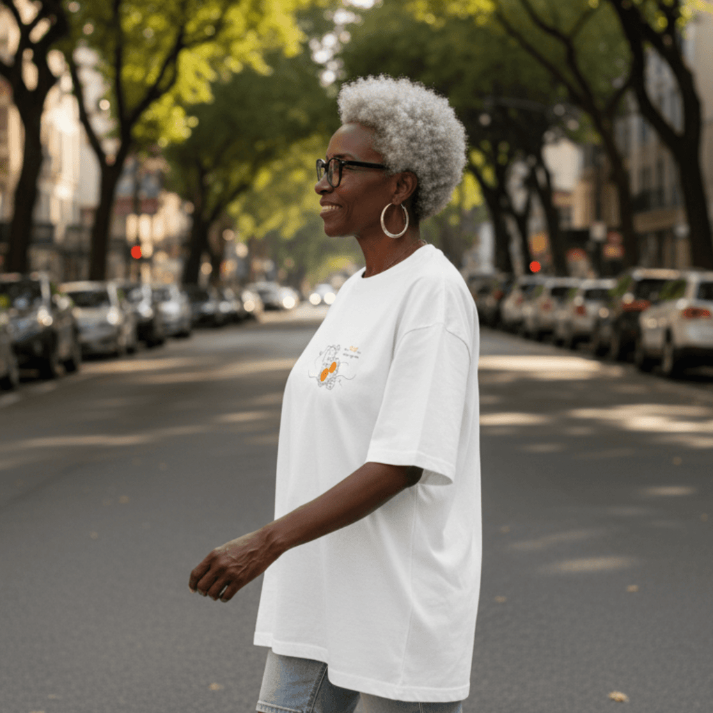 No Shit Shirts - Oversize Shirt: Don’t “fix” me. Fix the system. - Oversize Shirts - basic