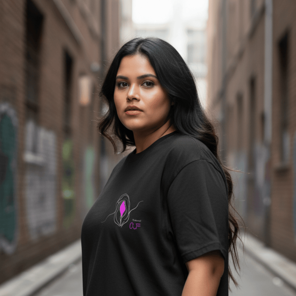 No Shit Shirts - Oversize Shirt: Feminist AF - Oversize Shirts - basic