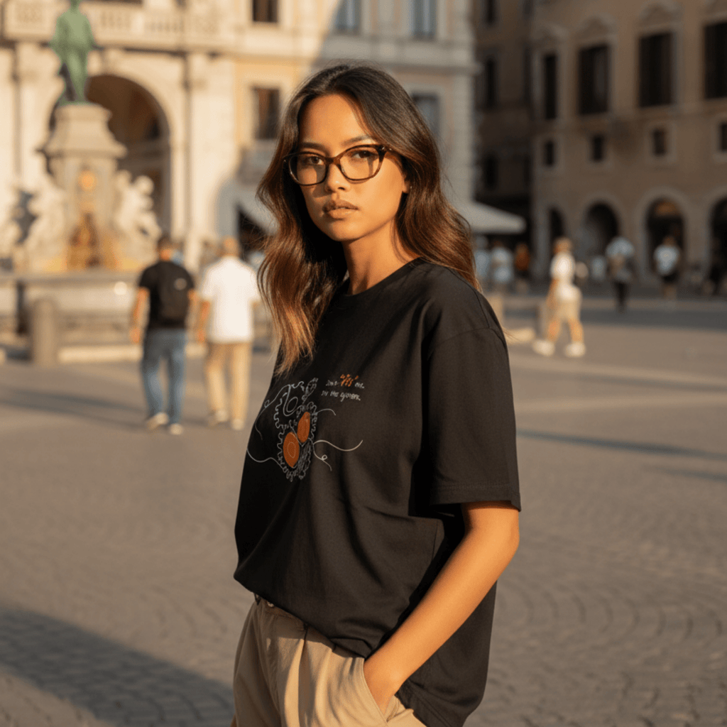 No Shit Shirts - Oversize Shirt (Frontprint Large): Don’t “fix” me. Fix the system. - Oversize Shirts - basic