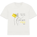 No Shit Shirts - Oversize Shirt (Frontprint Large): Don’t tell me what to do, unless you’re paying me - Mansplaining - basic