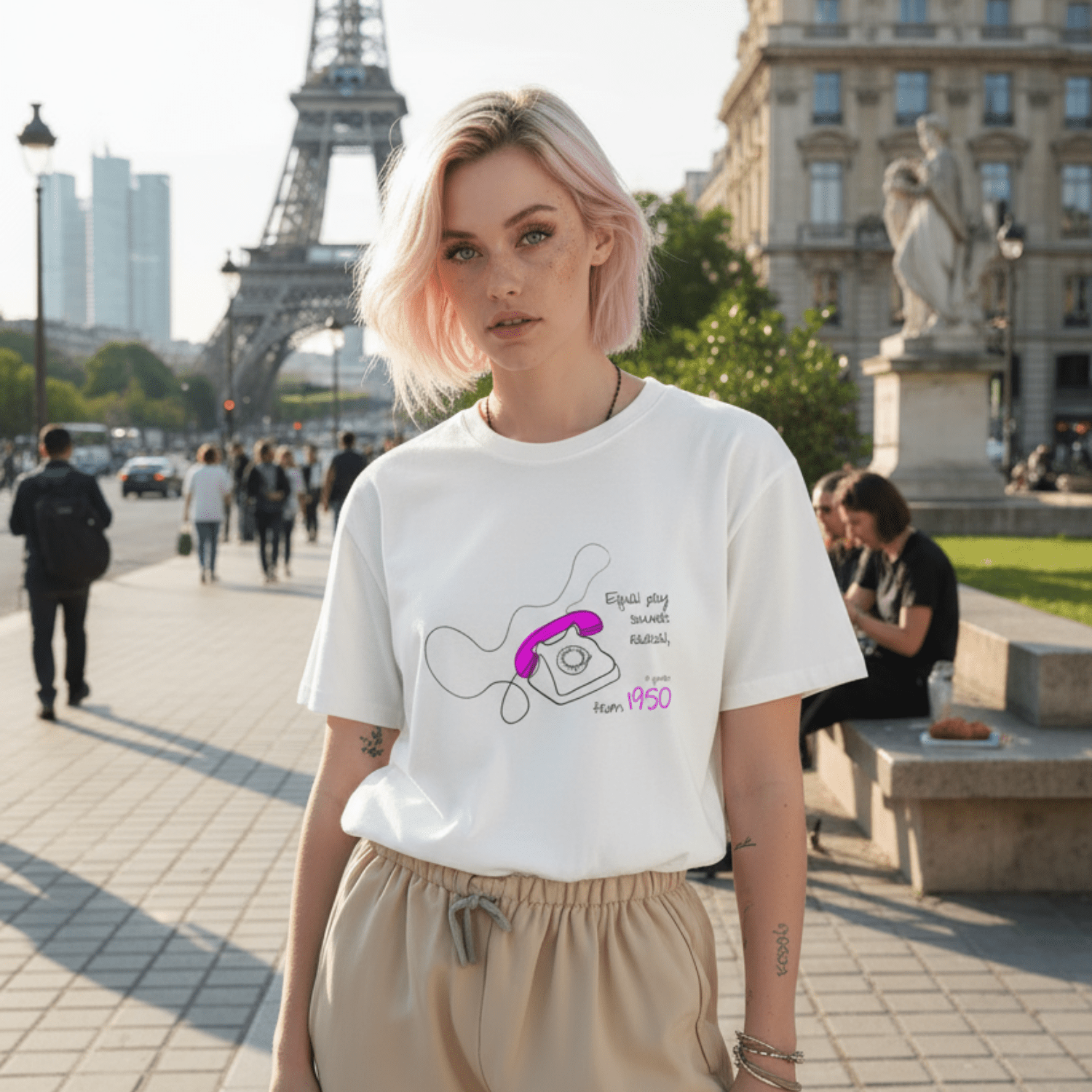 No Shit Shirts - Oversize Shirt (Frontprint Large): Equal pay sounds radical… if you’re from 1950. - Equal Pay - basic