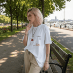 No Shit Shirts - Oversize Shirt (Frontprint Large): I didn’t come from your rib. - Body & Autonomy & Sexism - basic