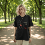 No Shit Shirts - Oversize Shirt (Frontprint Large): I didn’t come from your rib. - Body & Autonomy & Sexism - basic