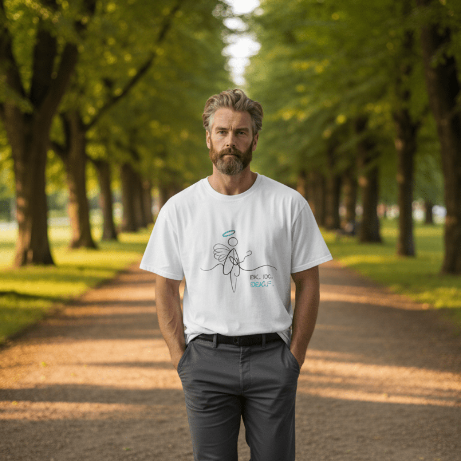 No Shit Shirts - Oversize Shirt (Frontprint Large): IDK. IDC. IDGAF. - Oversize Shirts - basic