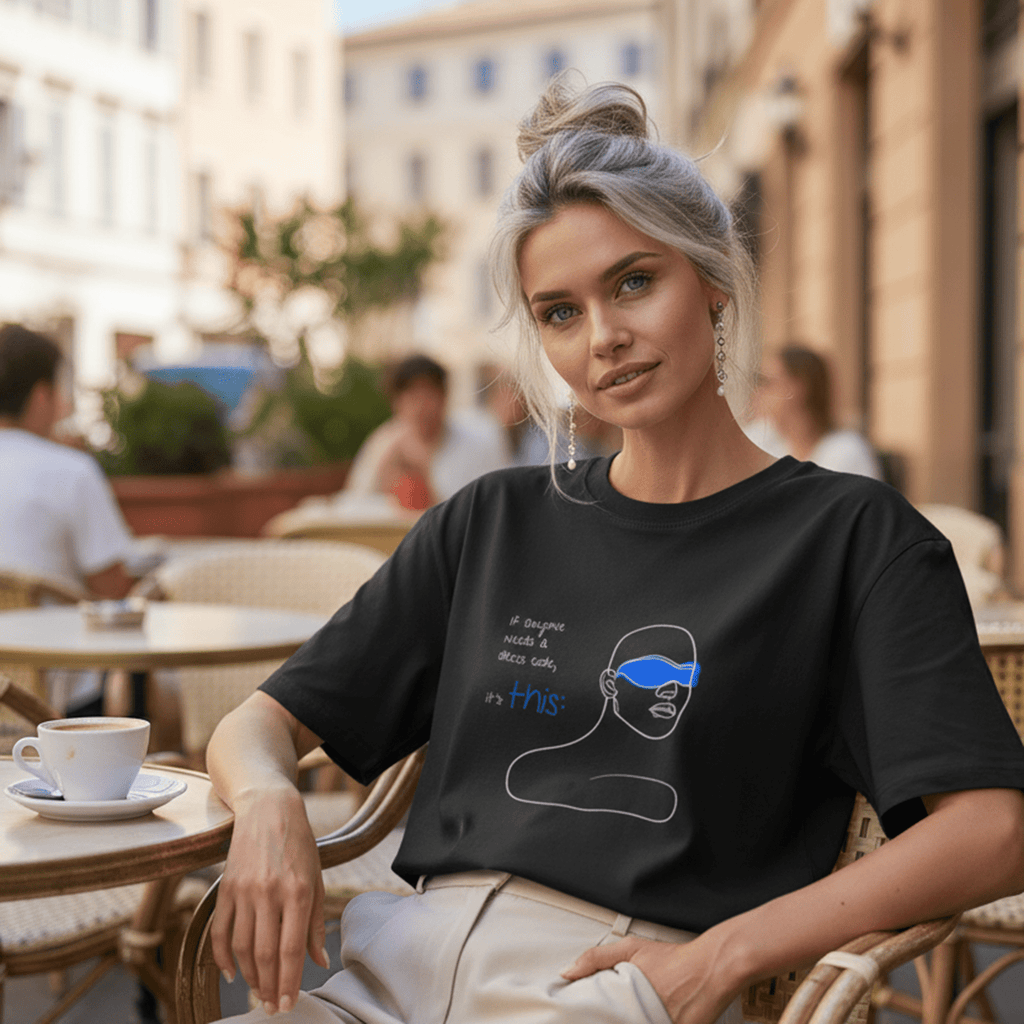 No Shit Shirts - Oversize Shirt (Frontprint Large): If anyone needs a dress code, it’s this: - Mansplaining - basic