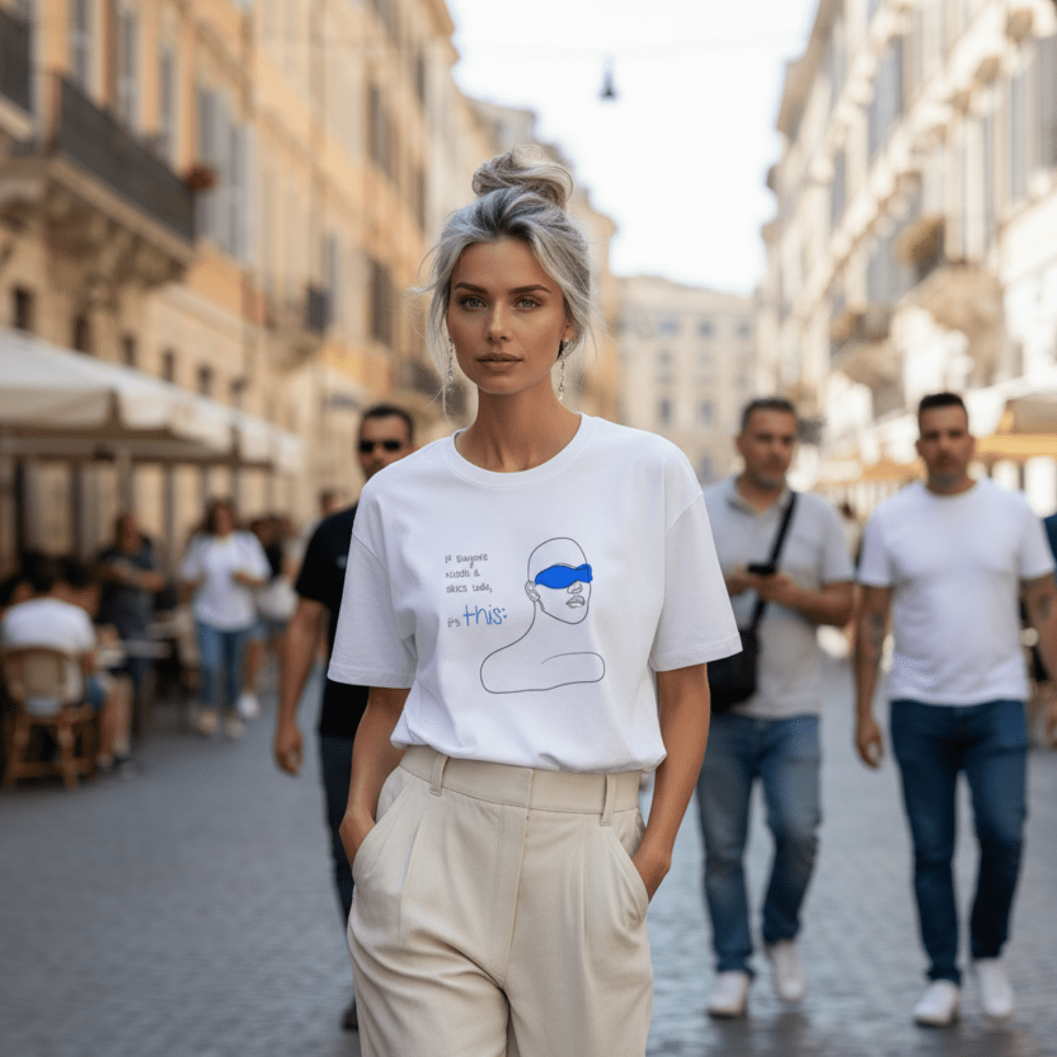 No Shit Shirts - Oversize Shirt (Frontprint Large): If anyone needs a dress code, it’s this: - Mansplaining - basic