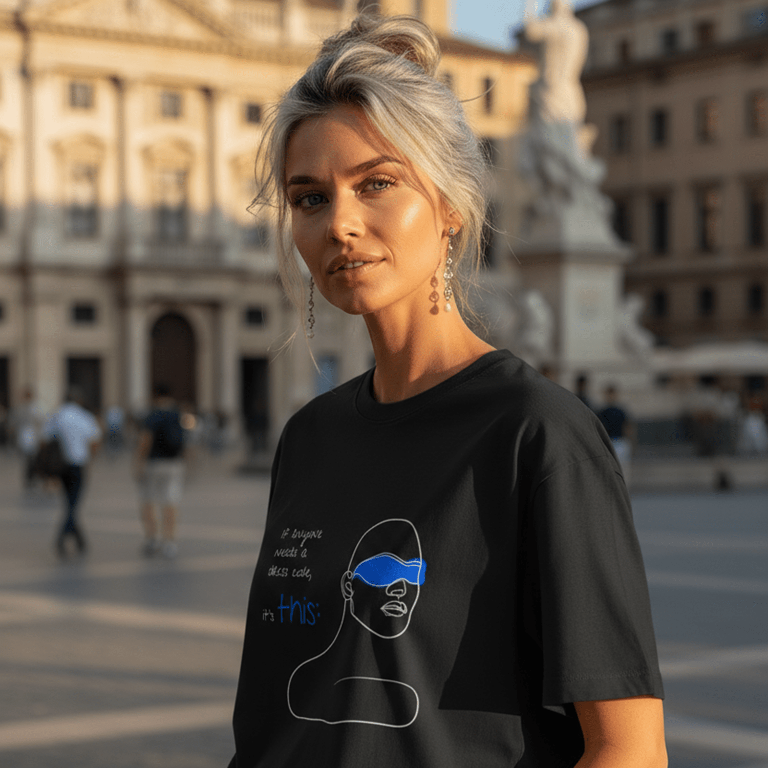 No Shit Shirts - Oversize Shirt (Frontprint Large): If anyone needs a dress code, it’s this: - Mansplaining - basic