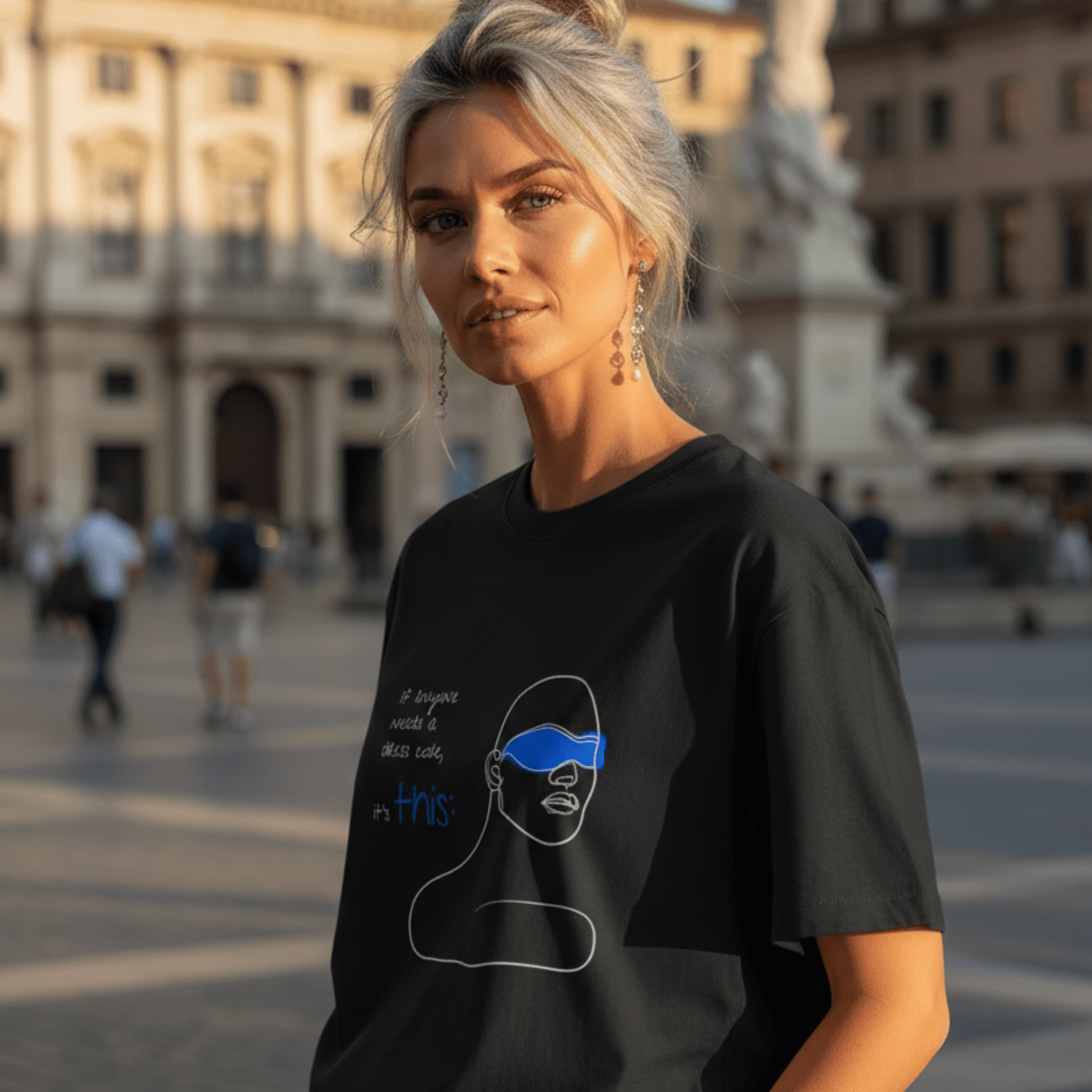 No Shit Shirts - Oversize Shirt (Frontprint Large): If anyone needs a dress code, it’s this: - Mansplaining - basic