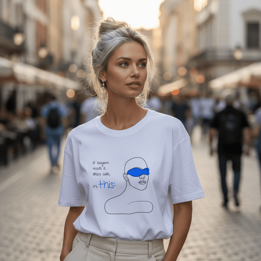 No Shit Shirts - Oversize Shirt (Frontprint Large): If anyone needs a dress code, it’s this: - Mansplaining - basic