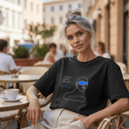 No Shit Shirts - Oversize Shirt (Frontprint Large): If anyone needs a dress code, it’s this: - Mansplaining - basic