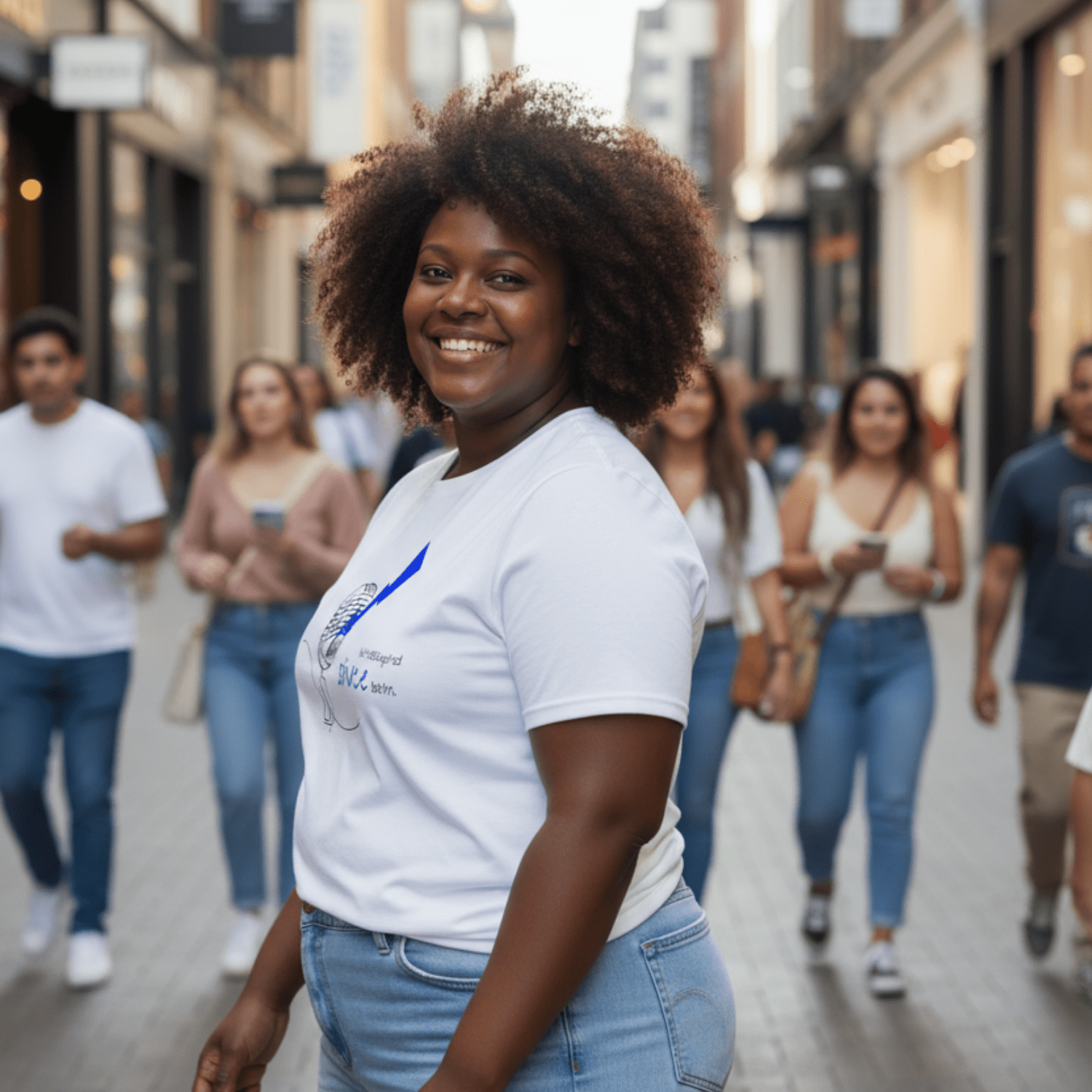 No Shit Shirts - Oversize Shirt (Frontprint Large): Interrupted since birth. - Mansplaining - basic