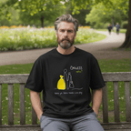 No Shit Shirts - Oversize Shirt (Frontprint Large): Same job. Same hours. Less pay. Guess who? - Equal Pay - basic