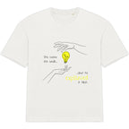 No Shit Shirts - Oversize Shirt (Frontprint Large): She knew she could, but he explained it first. - Mansplaining - basic