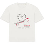 No Shit Shirts - Oversize Shirt (Frontprint Large): Support women, even when they don’t share your last name. - Oversize Shirts - basic