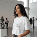 No Shit Shirts - Oversize Shirt (Frontprint Large): Yes, grandma, I still don’t want children - Gender Roles - basic