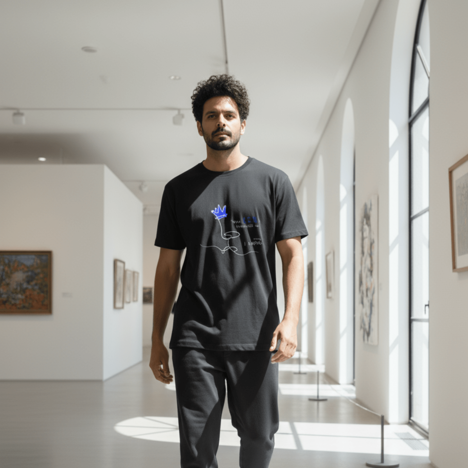 No Shit Shirts - Oversize Shirt (Frontprint Large): Your CEO is someone’s son. Shocking, I know. - Equal Pay - basic