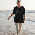 No Shit Shirts - Oversize Shirt (Frontprint Large): Zero Fucks - Oversize Shirts - basic