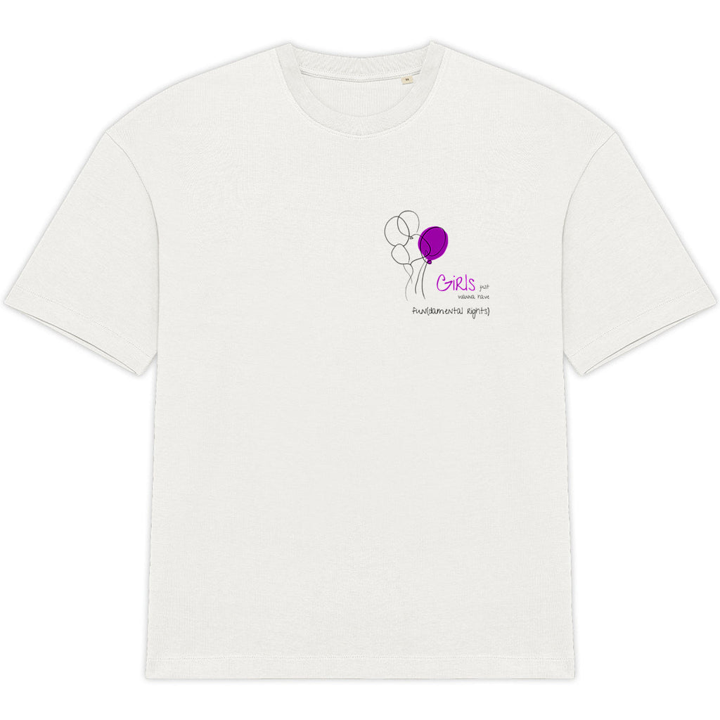 No Shit Shirts - Oversize Shirt: Girls just wanna have fun(damental rights) - Oversize Shirts - basic